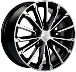 Khomen Wheels 6,5x16/5x110 ET46 D63,3 KHW1611 (Changan CS35) Black-FP Khomen Wheels 6,5x16/5x110 ET46 D63,3 KHW1611 (Changan CS35) Black-FP