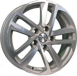 Khomen Wheels 6,5x16/5x100 ET39 D57,1 KHW1612 (Polo) F-Silver-FP Khomen Wheels 6,5x16/5x100 ET39 D57,1 KHW1612 (Polo) F-Silver-FP