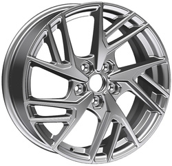 Khomen Wheels 6,5x17/5x114,3 ET45 D54,1 KHW1722 (Coolray) F-Silver Khomen Wheels 6,5x17/5x114,3 ET45 D54,1 KHW1722 (Coolray) F-Silver