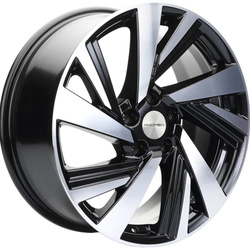 Khomen Wheels 7,5x18/5x108 ET40 D60,1 KHW1801 (Chery Tiggo) Black-FP Khomen Wheels 7,5x18/5x108 ET40 D60,1 KHW1801 (Chery Tiggo) Black-FP