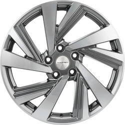 Khomen Wheels 7,5x18/5x114,3 ET50 D67,1 KHW1801 (Optima/Seltos) Gray-FP Khomen Wheels 7,5x18/5x114,3 ET50 D67,1 KHW1801 (Optima/Seltos) Gray-FP