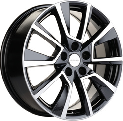 Khomen Wheels 7x18/5x108 ET33 D60,1 KHW1802 (OMODA C5) Black-FP Khomen Wheels 7x18/5x108 ET33 D60,1 KHW1802 (OMODA C5) Black-FP