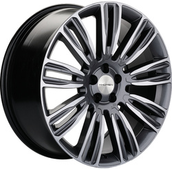 Khomen Wheels 8,5x20/5x120 ET45 D72,6 KHW2004 (RRover) Gray-FP Khomen Wheels 8,5x20/5x120 ET45 D72,6 KHW2004 (RRover) Gray-FP