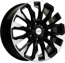 Khomen Wheels 8x20/6x139,7 ET28 D78,1 KHW2010 (Chevrolet Tahoe) Black-FP Khomen Wheels 8x20/6x139,7 ET28 D78,1 KHW2010 (Chevrolet Tahoe) Black-FP