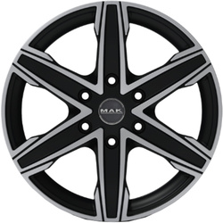 MAK 6,5x16/6x139,7 ET10 D112 King 6 Ice Black MAK 6,5x16/6x139,7 ET10 D112 King 6 Ice Black
