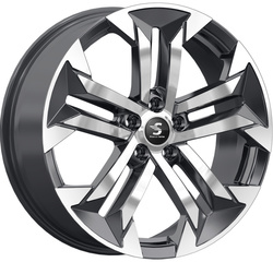 Premium Series 7,5x19/5x108 ET36 D65,1 КР015 (Exeed TXL/VX) Diamond Black Gris Premium Series 7,5x19/5x108 ET36 D65,1 КР015 (Exeed TXL/VX) Diamond Black Gris