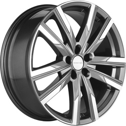 Khomen Wheels 7,5x19/5x108 ET36 D65,1 KHW1905 (Exeed VX/TXL/LX) Gray-FP Khomen Wheels 7,5x19/5x108 ET36 D65,1 KHW1905 (Exeed VX/TXL/LX) Gray-FP