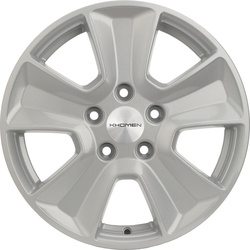 Khomen Wheels 6,5x16/5x114,3 ET50 D66,1 KHW1601 (Renault/Nissan) F-Silver Khomen Wheels 6,5x16/5x114,3 ET50 D66,1 KHW1601 (Renault/Nissan) F-Silver