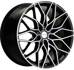 Khomen Wheels 8,5x19/5x114,3 ET45 D67,1 KHW1902 (K5/Optima) Black-FP Khomen Wheels 8,5x19/5x114,3 ET45 D67,1 KHW1902 (K5/Optima) Black-FP
