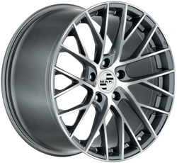 MAK 8,5x19/5x130 ET55 D71,6 Monaco Gunmetal Mirror Face MAK 8,5x19/5x130 ET55 D71,6 Monaco Gunmetal Mirror Face