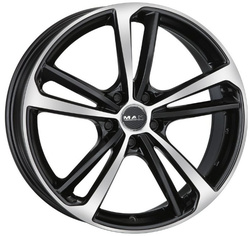 MAK 8,5x21/5x112 ET43 D66,45 Nurburg Black mirror MAK 8,5x21/5x112 ET43 D66,45 Nurburg Black mirror