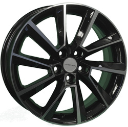 Khomen Wheels 6x16/5x105 ET39 D56,6 KHW1604 (Aveo) Black-FP