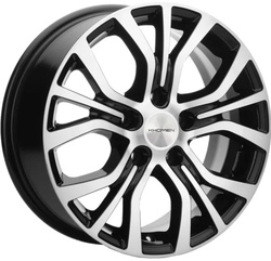 Khomen Wheels 6,5x16/5x114,3 ET38 D60,1 KHW1608 (Alphard) Black-FP Khomen Wheels 6,5x16/5x114,3 ET38 D60,1 KHW1608 (Alphard) Black-FP
