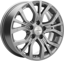 Khomen Wheels 6,5x16/5x110 ET43 D65,1 KHW1608 (Opel Zafira) Gray Khomen Wheels 6,5x16/5x110 ET43 D65,1 KHW1608 (Opel Zafira) Gray