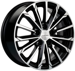 Khomen Wheels 6,5x16/5x110 ET46 D63,3 KHW1611 (Changan CS35) Black-FP Khomen Wheels 6,5x16/5x110 ET46 D63,3 KHW1611 (Changan CS35) Black-FP
