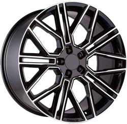 Khomen Wheels 9,5x21/5x112 ET37 D66,6 KHW2101 (Front) Black-FP Khomen Wheels 9,5x21/5x112 ET37 D66,6 KHW2101 (Front) Black-FP