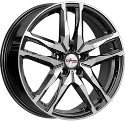 iFree 6,5x18/5x114,3 ET50 D54,1 Бомбей (КС1075) Блэк Джек iFree 6,5x18/5x114,3 ET50 D54,1 Бомбей (КС1075) Блэк Джек