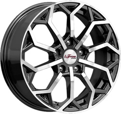 iFree 6,5x16/5x105 ET38 D56,6 Спейс-Нидл (КС1000) Блэк Джек iFree 6,5x16/5x105 ET38 D56,6 Спейс-Нидл (КС1000) Блэк Джек