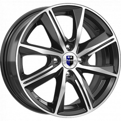 K&K 7x17/5x108 ET43 D67,1 Арнар (КС896) Алмаз черный K&K 7x17/5x108 ET43 D67,1 Арнар (КС896) Алмаз черный