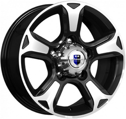 K&K 7x16/5x139,7 ET35 D98 Атлант (КС757) Алмаз черный K&K 7x16/5x139,7 ET35 D98 Атлант (КС757) Алмаз черный