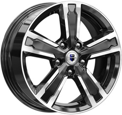 K&K 6,5x16/5x114,3 ET45 D67,1 Оклахома (КС998) Алмаз черный K&K 6,5x16/5x114,3 ET45 D67,1 Оклахома (КС998) Алмаз черный