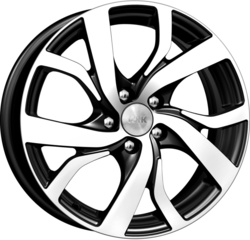 K&K 6,5x16/5x114,3 ET45 D60,1 Палермо-оригинал (КС607) Алмаз черный K&K 6,5x16/5x114,3 ET45 D60,1 Палермо-оригинал (КС607) Алмаз черный