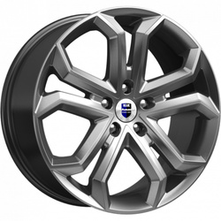 K&K 8,5x19/5x110 ET35 D65,1 Пандора (КС466) Дарк платинум K&K 8,5x19/5x110 ET35 D65,1 Пандора (КС466) Дарк платинум