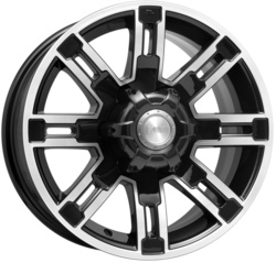 K&K 7,5x16/6x139,7 ET30 D108,1 Полюс (КС609M) Алмаз черный K&K 7,5x16/6x139,7 ET30 D108,1 Полюс (КС609M) Алмаз черный