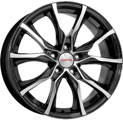 K&K 7,5x17/5x120 ET43 D72,6 Твист (КС697М) Алмаз черный K&K 7,5x17/5x120 ET43 D72,6 Твист (КС697М) Алмаз черный