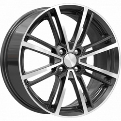 K&K 7x17/4x100 ET41 D60,1 Эрфурт (КС903) Алмаз черный K&K 7x17/4x100 ET41 D60,1 Эрфурт (КС903) Алмаз черный