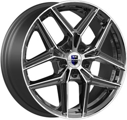 K&K 7x17/5x110 ET45 D67,1 Юнион (КС1025) Алмаз черный K&K 7x17/5x110 ET45 D67,1 Юнион (КС1025) Алмаз черный