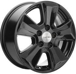Khomen Wheels 6,5x16/5x114,3 ET43 D67,1 KHW1601 (Huyndai/Kia) Black Khomen Wheels 6,5x16/5x114,3 ET43 D67,1 KHW1601 (Huyndai/Kia) Black
