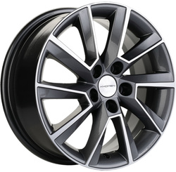 Khomen Wheels 6x16/5x105 ET39 D56,6 KHW1604 (Aveo) Gray-FP Khomen Wheels 6x16/5x105 ET39 D56,6 KHW1604 (Aveo) Gray-FP