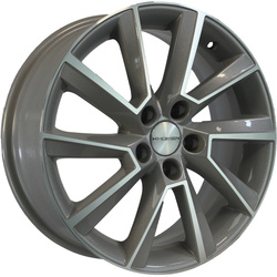 Khomen Wheels 6x16/5x100 ET38 D57,1 KHW1604 (Kamiq/Rapid/Scala) F-Silver-FP Khomen Wheels 6x16/5x100 ET38 D57,1 KHW1604 (Kamiq/Rapid/Scala) F-Silver-FP