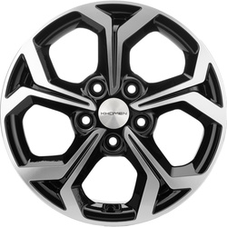 Khomen Wheels 6,5x16/5x114,3 ET46 D67,1 KHW1606 (Mitsubishi) Black-FP Khomen Wheels 6,5x16/5x114,3 ET46 D67,1 KHW1606 (Mitsubishi) Black-FP