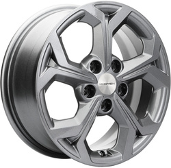 Khomen Wheels 6,5x16/5x114,3 ET50 D66,1 KHW1606 (Renault/Nissan) Gray Khomen Wheels 6,5x16/5x114,3 ET50 D66,1 KHW1606 (Renault/Nissan) Gray