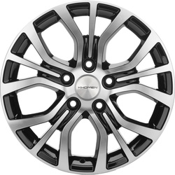 Khomen Wheels 6,5x16/5x112 ET40 D66,6 KHW1608 (Actyon) Black-FP Khomen Wheels 6,5x16/5x112 ET40 D66,6 KHW1608 (Actyon) Black-FP