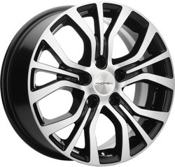 Khomen Wheels 6,5x16/5x110 ET45 D67,1 KHW1608 (DFM 580) Black-FP Khomen Wheels 6,5x16/5x110 ET45 D67,1 KHW1608 (DFM 580) Black-FP