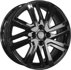 Khomen Wheels 6x16/4x100 ET37 D60,1 KHW1609 (Stepway) Black Khomen Wheels 6x16/4x100 ET37 D60,1 KHW1609 (Stepway) Black