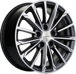 Khomen Wheels 6,5x16/5x114,3 ET43 D67,1 KHW1611 (Huyndai/Kia) Gray-FP Khomen Wheels 6,5x16/5x114,3 ET43 D67,1 KHW1611 (Huyndai/Kia) Gray-FP