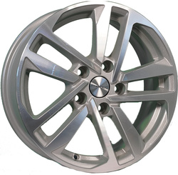 Khomen Wheels 6,5x16/5x100 ET39 D57,1 KHW1612 (Polo) F-Silver-FP Khomen Wheels 6,5x16/5x100 ET39 D57,1 KHW1612 (Polo) F-Silver-FP