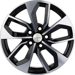 Khomen Wheels 7x17/5x112 ET40 D57,1 KHW1703 (Kodiaq/Tiguan) Black-FP Khomen Wheels 7x17/5x112 ET40 D57,1 KHW1703 (Kodiaq/Tiguan) Black-FP