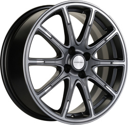 Khomen Wheels 6,5x17/4x100 ET43 D60,1 KHW1707 (Lada Vesta Cross) Gray-FP