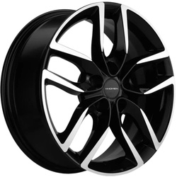 Khomen Wheels 6,5x17/5x114,3 ET40 D64,1 KHW1708 (Haval F7/F7x) Black-FP Khomen Wheels 6,5x17/5x114,3 ET40 D64,1 KHW1708 (Haval F7/F7x) Black-FP