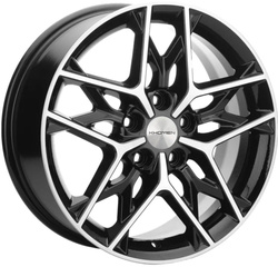 Khomen Wheels 7x17/5x108 ET50 D63,35 KHW1709 (Ford C-Max) Black-FP Khomen Wheels 7x17/5x108 ET50 D63,35 KHW1709 (Ford C-Max) Black-FP