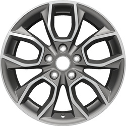 Khomen Wheels 7x17/5x114,3 ET45 D67,1 KHW1713 (CX-5/i40/X-Trail) Gray-FP Khomen Wheels 7x17/5x114,3 ET45 D67,1 KHW1713 (CX-5/i40/X-Trail) Gray-FP