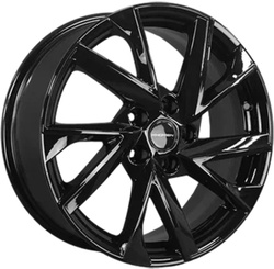 Khomen Wheels 7x17/5x108 ET40 D54,1 KHW1714 (Jac/Москвич 3) Black Khomen Wheels 7x17/5x108 ET40 D54,1 KHW1714 (Jac/Москвич 3) Black