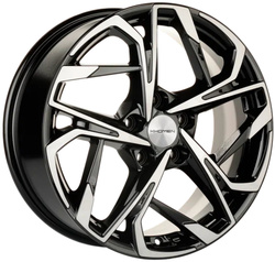 Khomen Wheels 7x17/5x110 ET40 D67,1 KHW1716 (Evolute i-Joy) Black-FP Khomen Wheels 7x17/5x110 ET40 D67,1 KHW1716 (Evolute i-Joy) Black-FP
