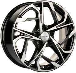Khomen Wheels 7x17/5x108 ET40 D54,1 KHW1716 (Jac/Москвич 3) Black-FP Khomen Wheels 7x17/5x108 ET40 D54,1 KHW1716 (Jac/Москвич 3) Black-FP