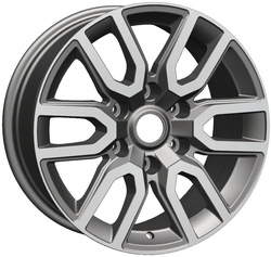 Khomen Wheels 8x17/6x139,7 ET25 D106,1 KHW1723 (LC Prado/Lexus GX) Gray-FP Khomen Wheels 8x17/6x139,7 ET25 D106,1 KHW1723 (LC Prado/Lexus GX) Gray-FP